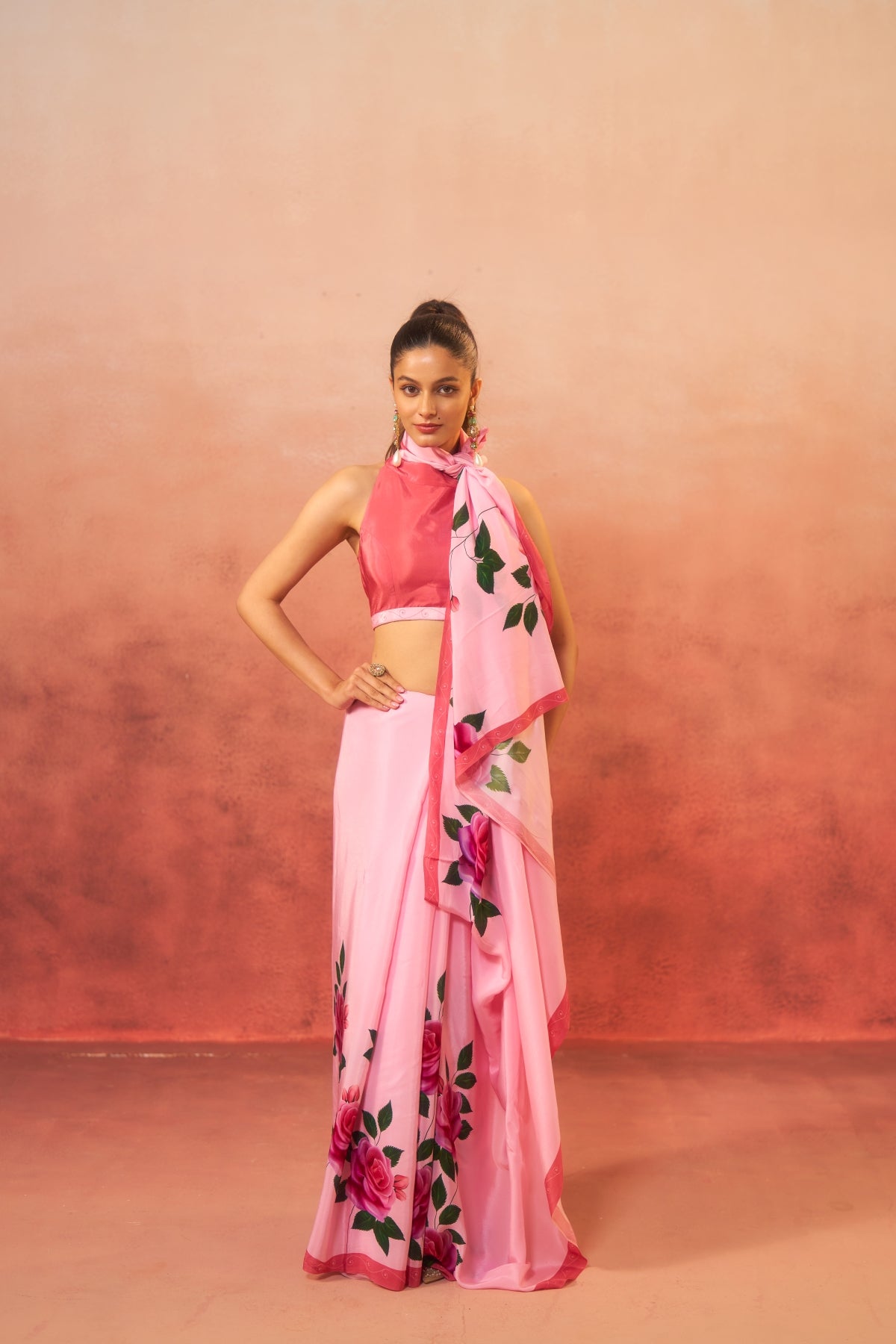 Rosélia – Blush Pink Elegance (Pure Crepe)