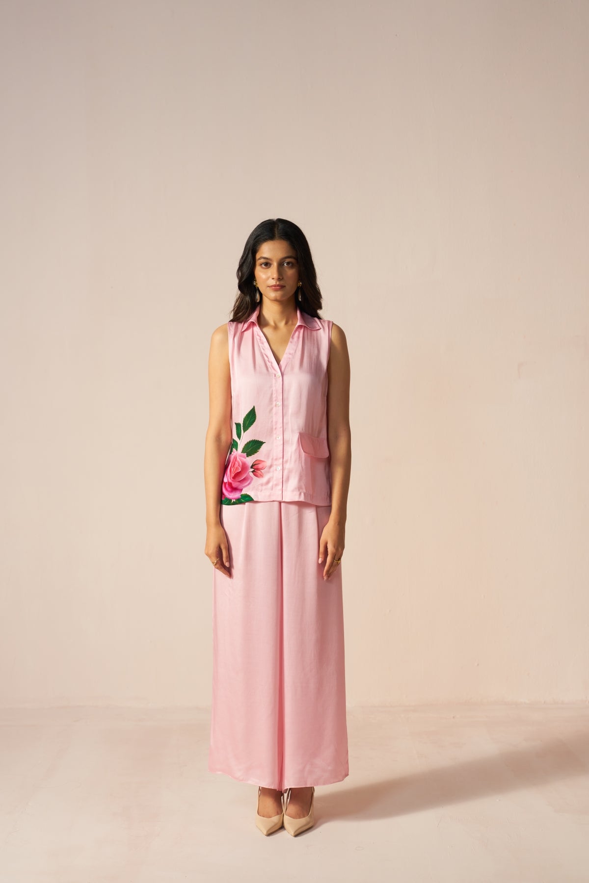 Rosélia – Blush Pink Coord Set of Elegance