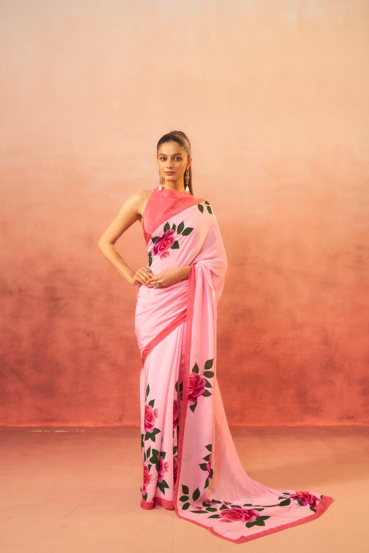 Rosélia – Blush Pink Elegance (Pure Crepe)