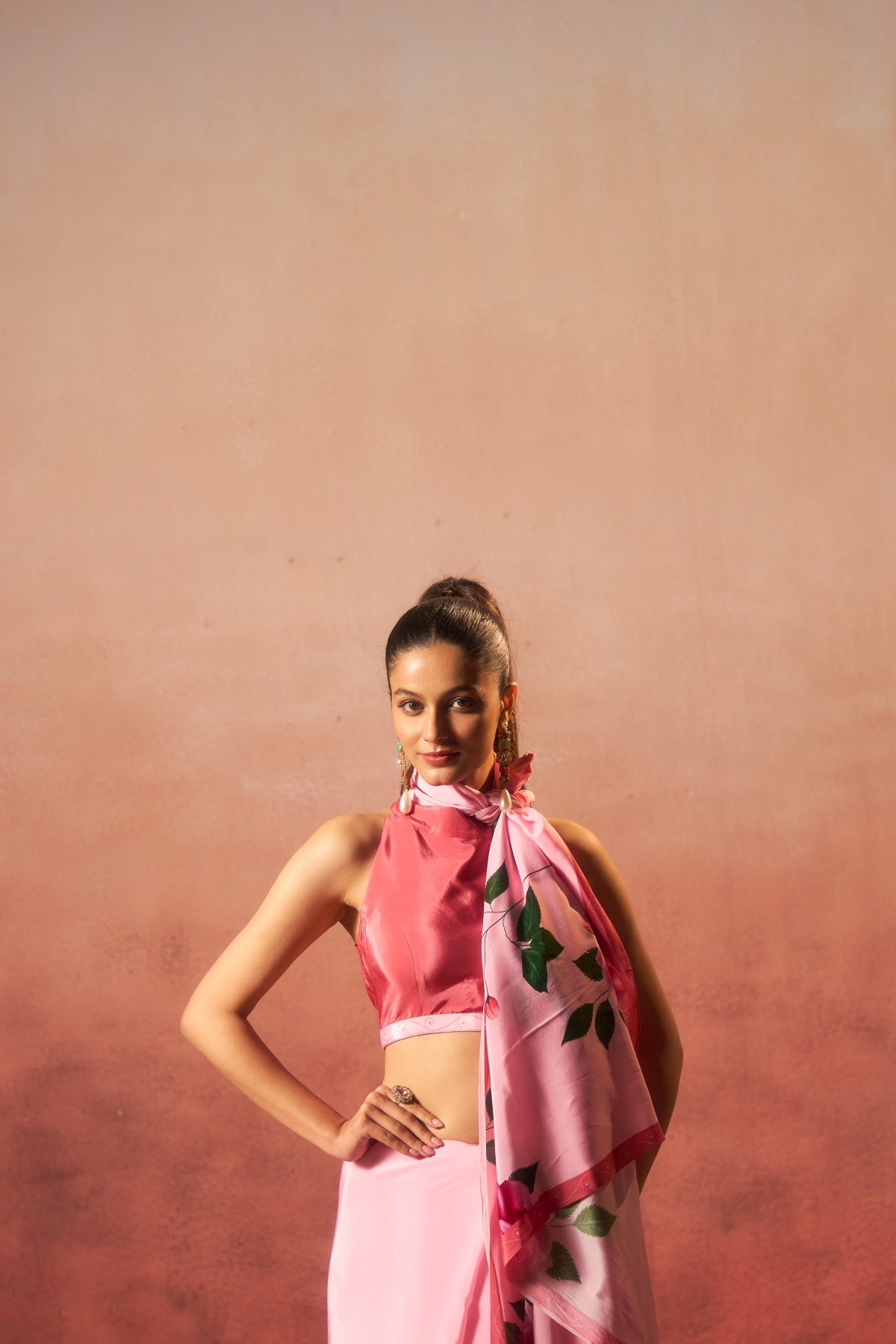 Rosélia – Blush Pink Elegance (Pure Crepe)