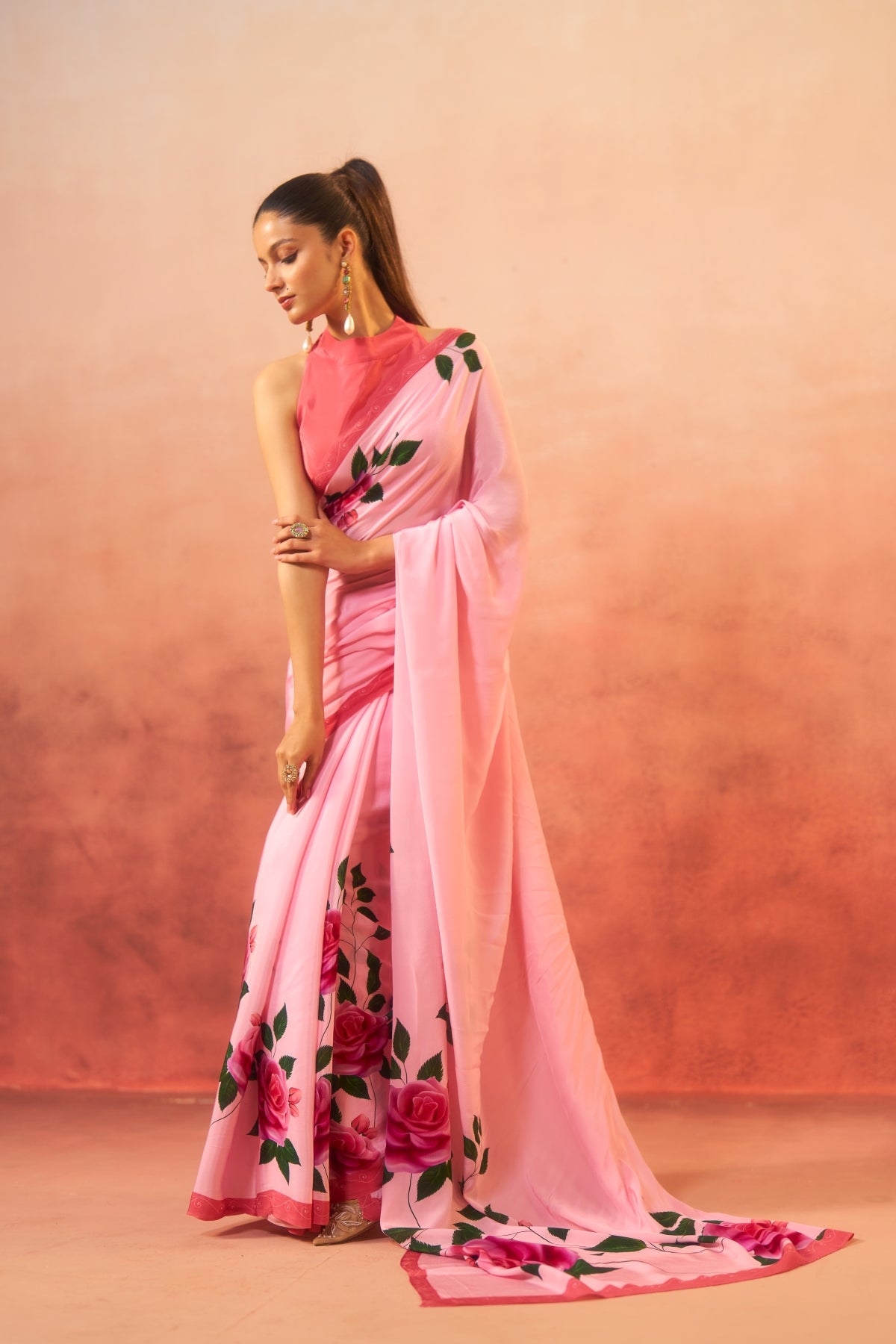 Rosélia – Blush Pink Elegance (Pure Crepe)