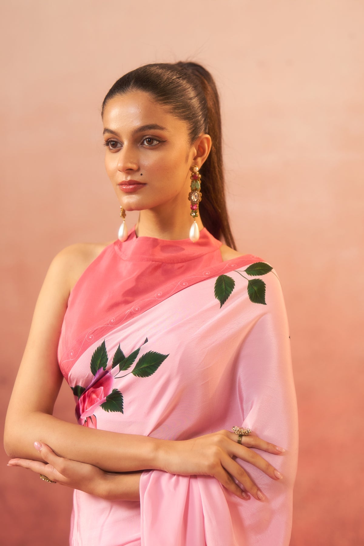 Rosélia – Blush Pink Elegance (Pure Crepe)