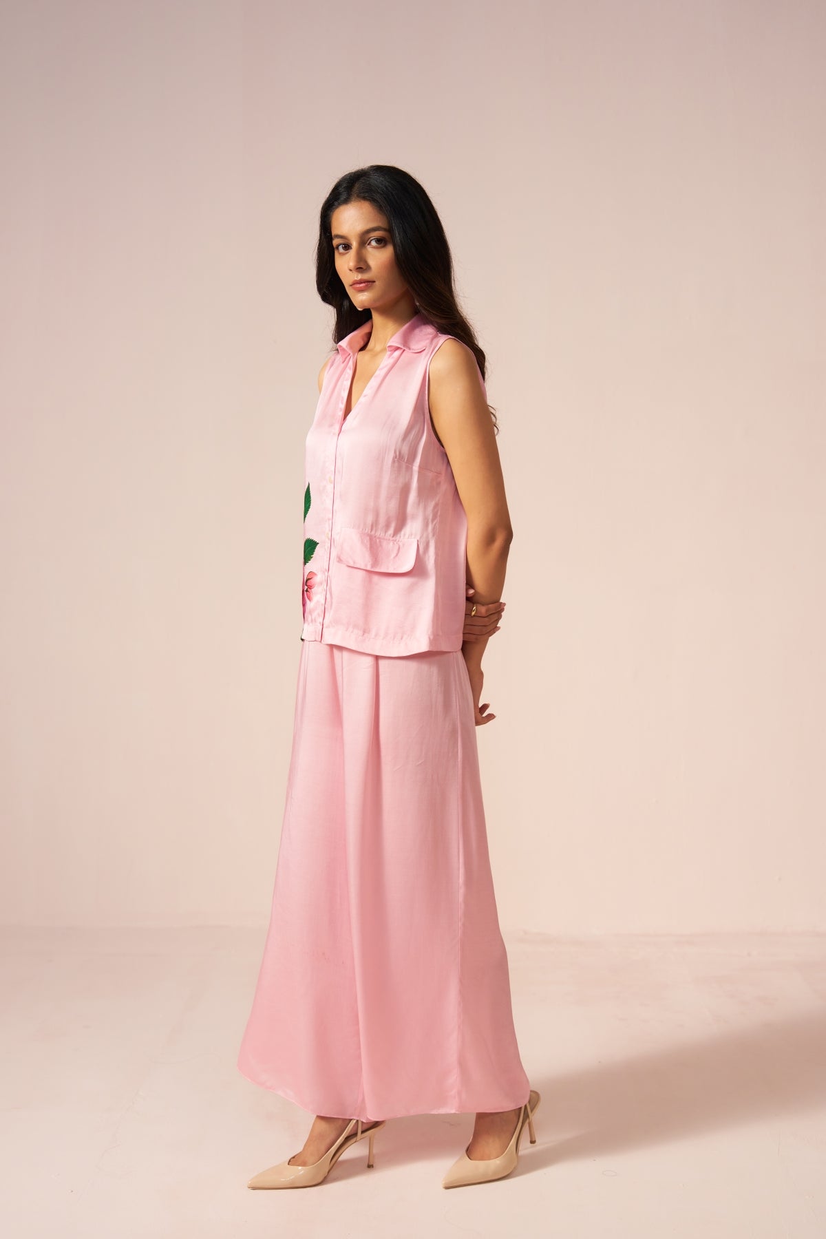 Rosélia – Blush Pink Coord Set of Elegance