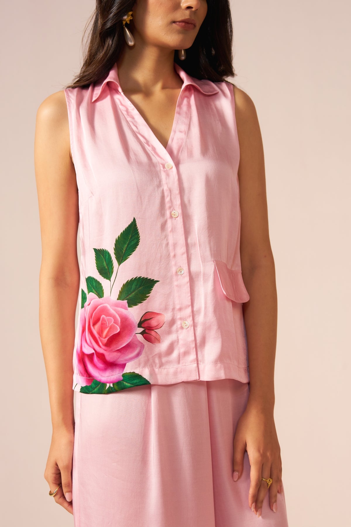 Rosélia – Blush Pink Coord Set of Elegance