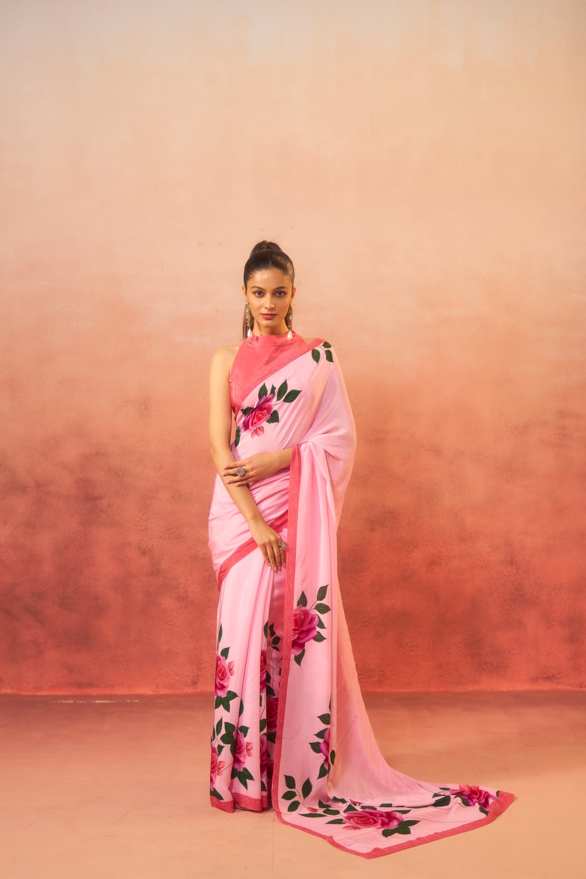 Rosélia – Blush Pink Elegance (Pure Crepe)