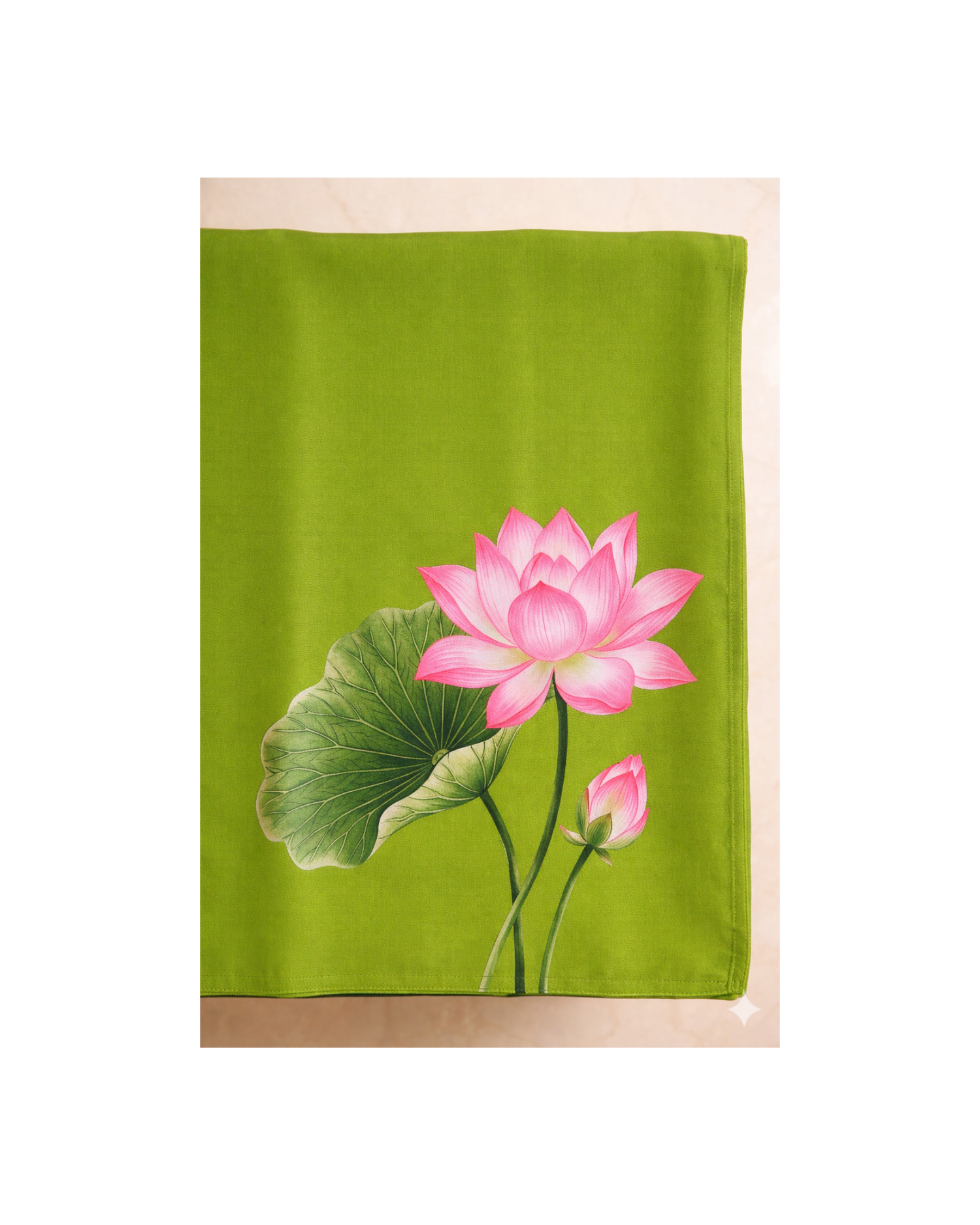 Kamalika - Green Saree with Classic Pichwai Prints