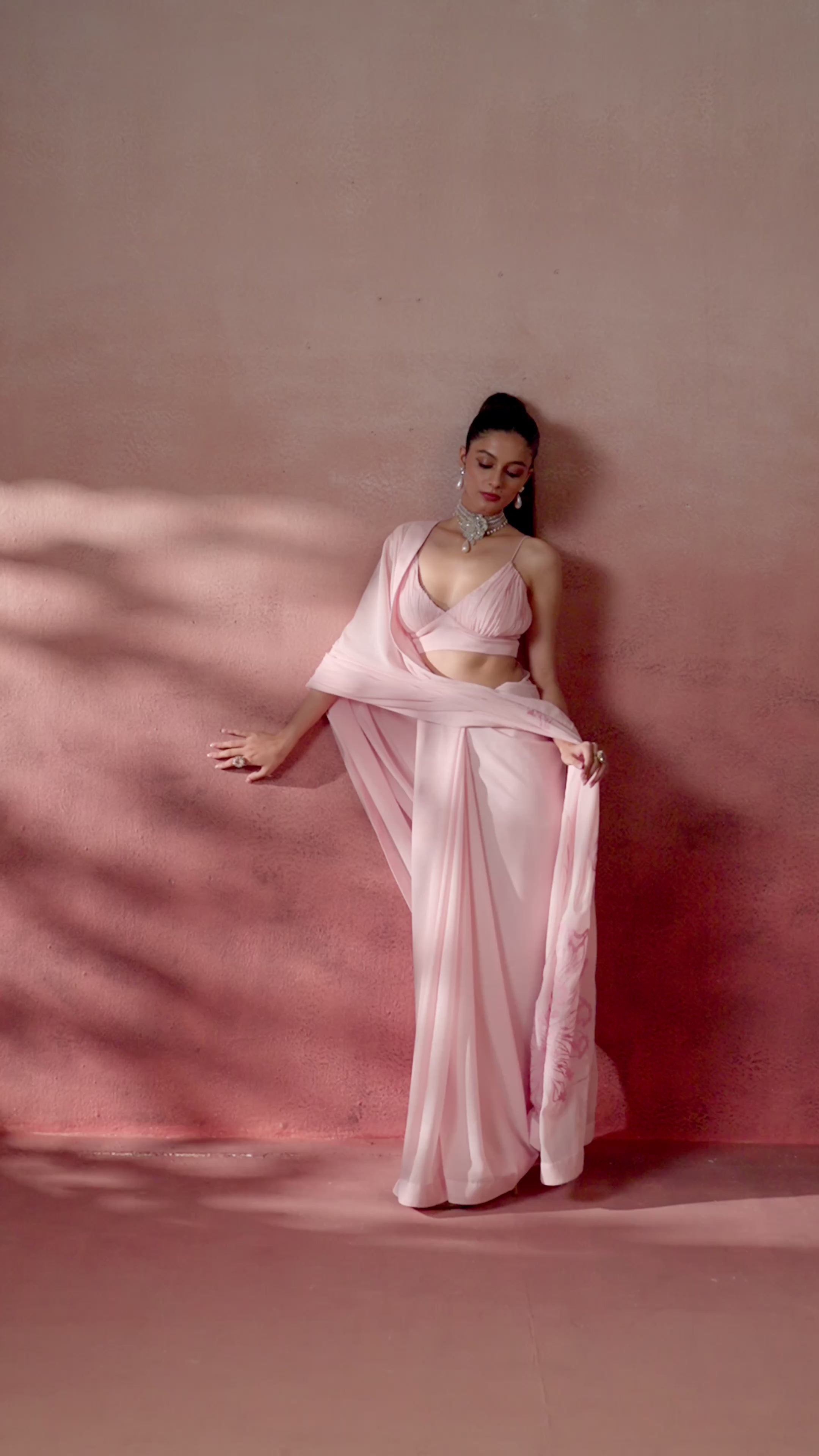 Gulabi Noor – Grace in Baby Pink Embroidery