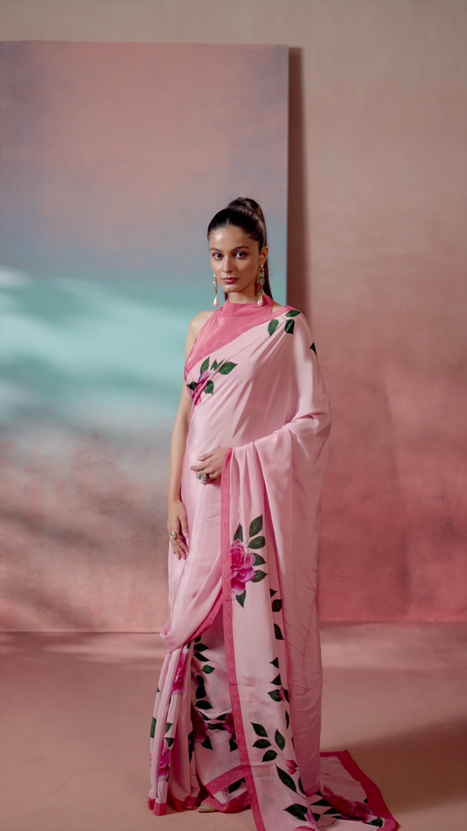 Rosélia – Blush Pink Elegance (Pure Crepe)