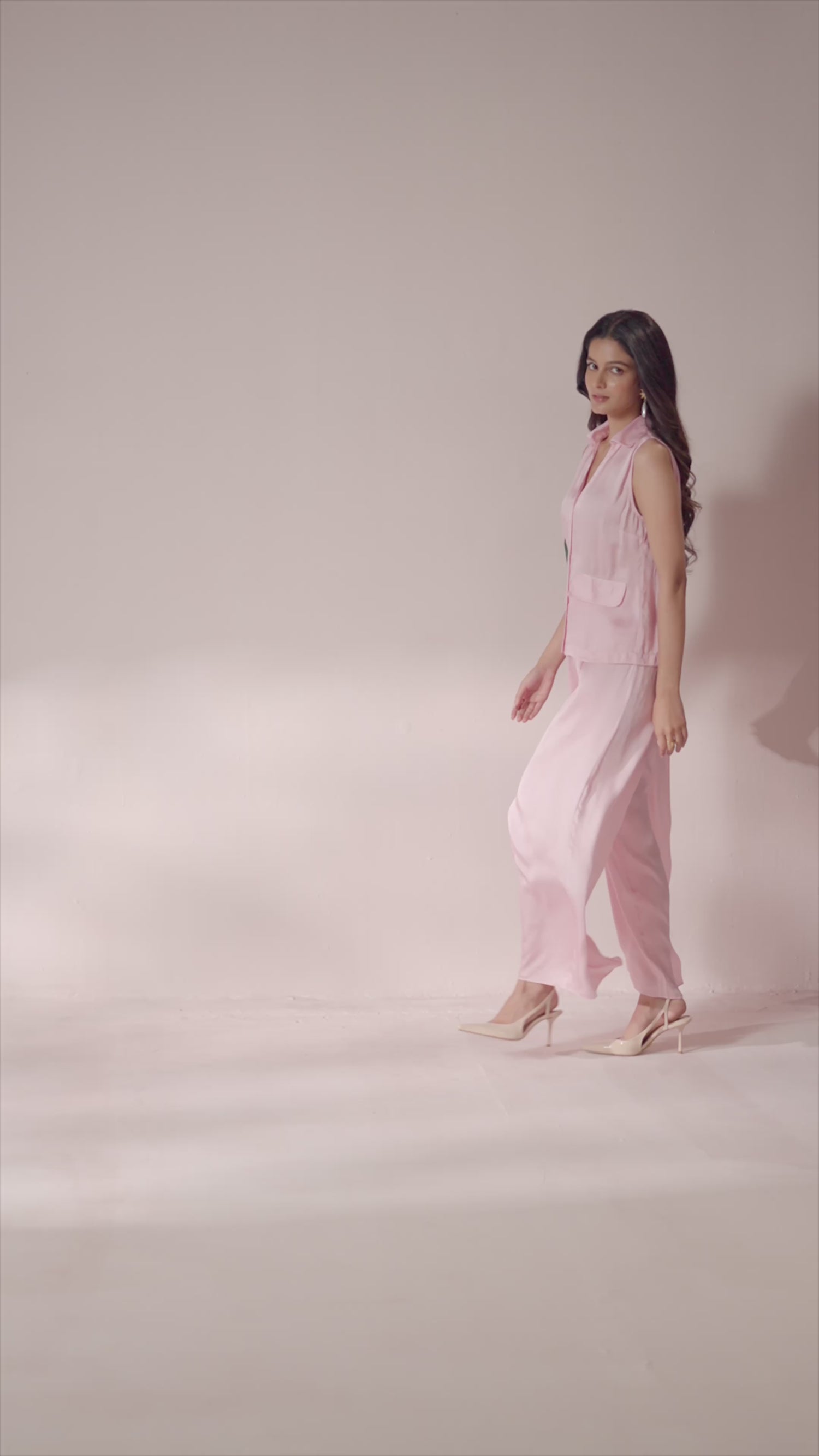 Rosélia – Blush Pink Coord Set of Elegance